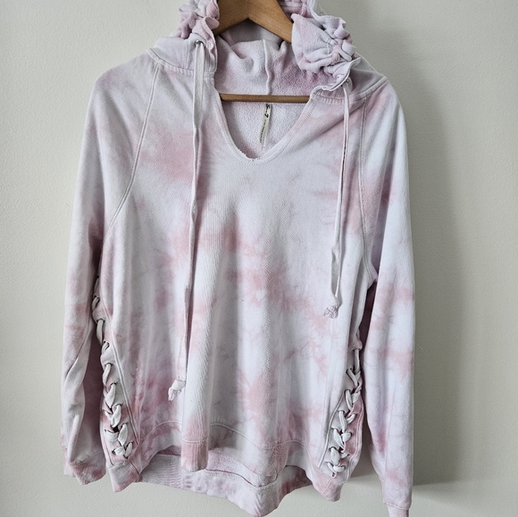 Seven 7 for all mankind tie dye hoodie - Picture 1 of 6